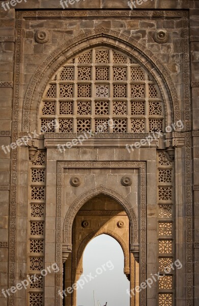 Gateway Of India Mumbai Gate Architecture Monument