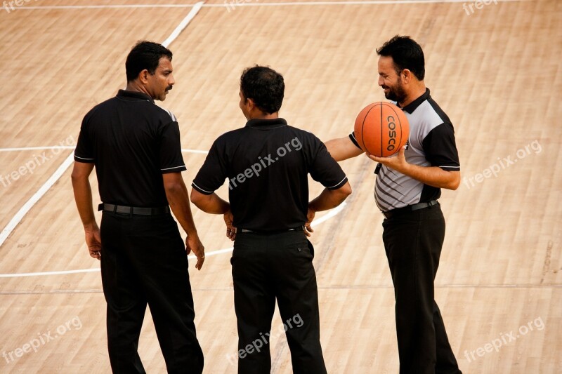 Referees Basketball Game Ball Free Photos