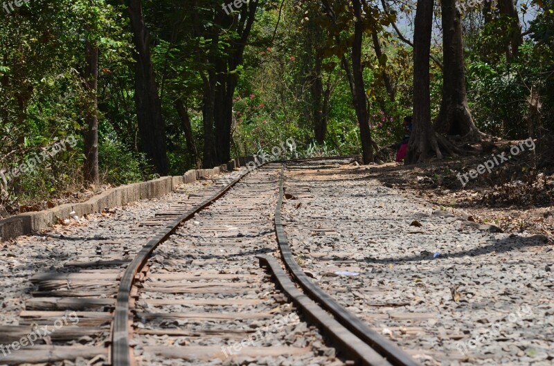 Tracks Rails Railway Old Train Railway