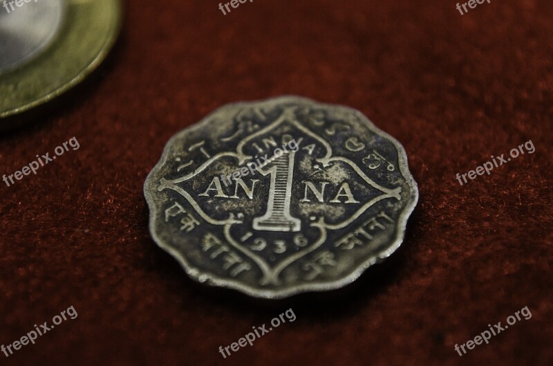 Anna Coin India Ancient Old