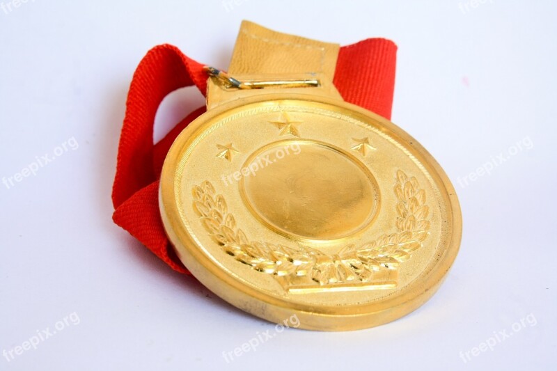 Medal Award Gold Success Achievement