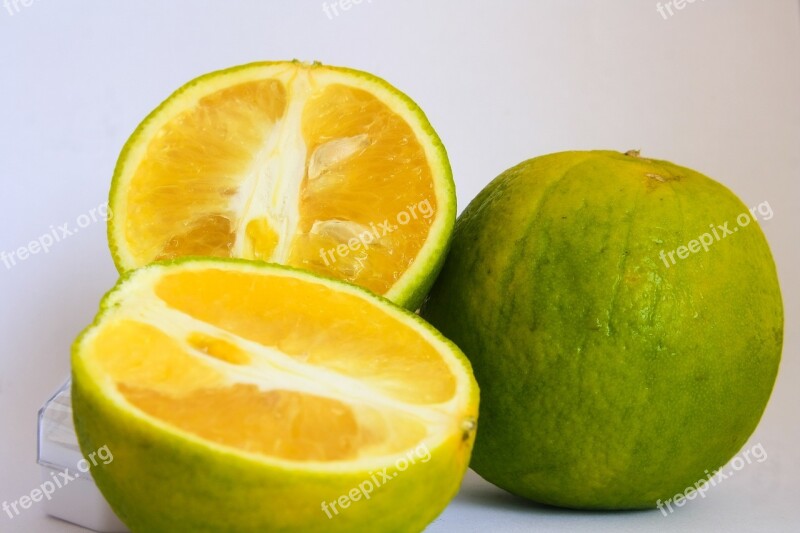 Lime Cut Fruit Citrus Green