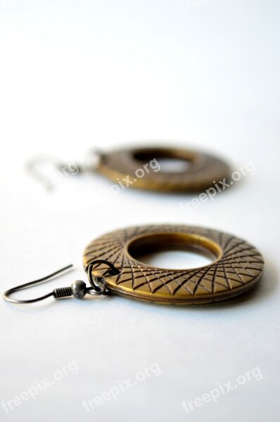 Earrings Jewelry Fashion Luxury Accessories