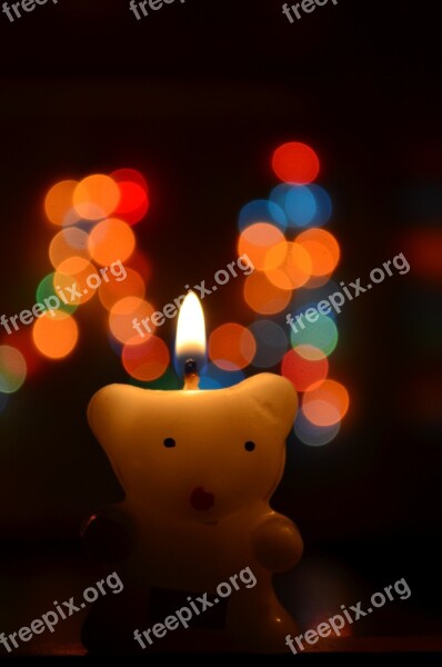 Candlelight Love Bokeh Candle Romantic