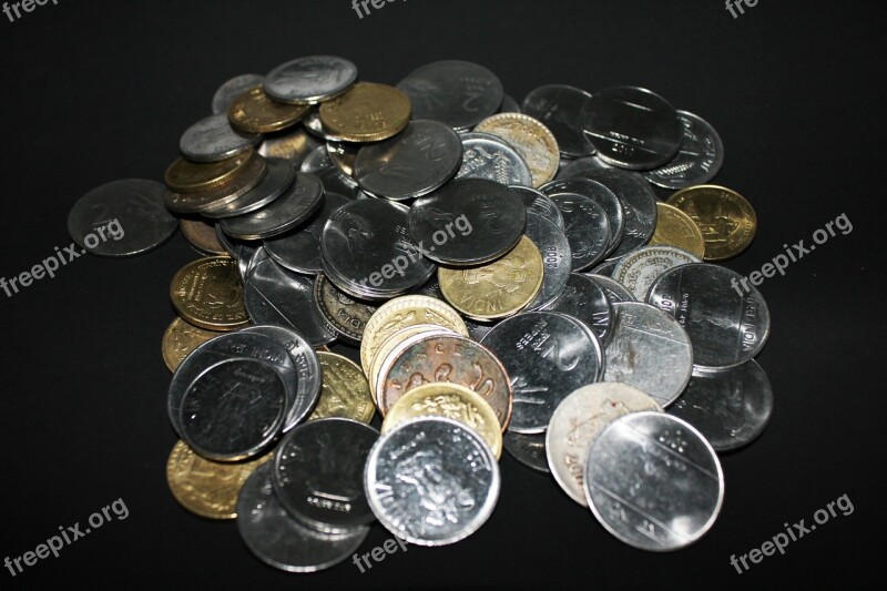 Rupees Money Coins Currency Finance