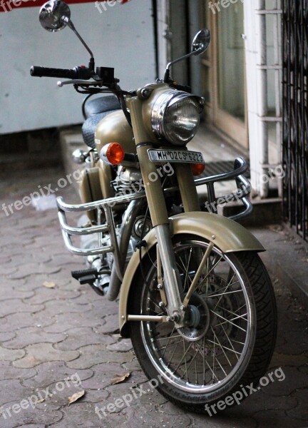 Motorcycle Bike Motorbike Old Retro