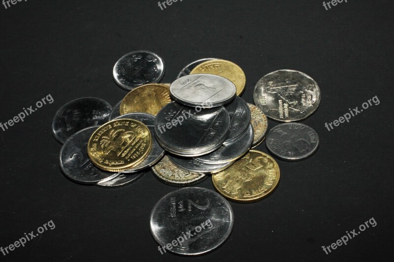 Rupees Money Coins Currency Finance