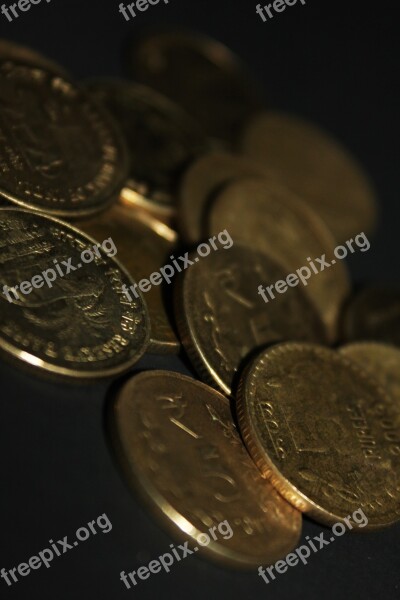 Rupees Coins Money Financial Finance