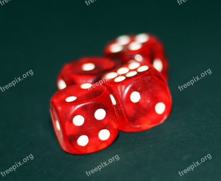 Dice Gambling Cubes Luck Chance