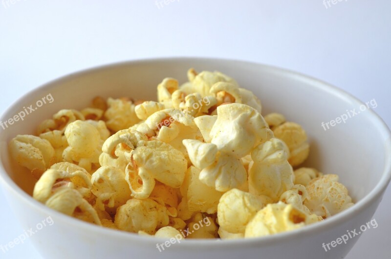 Popcorn Fast Food Movie Cinema Food