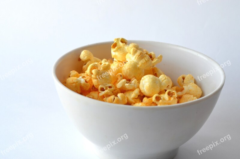 Popcorn Fast Food Movie Cinema Food