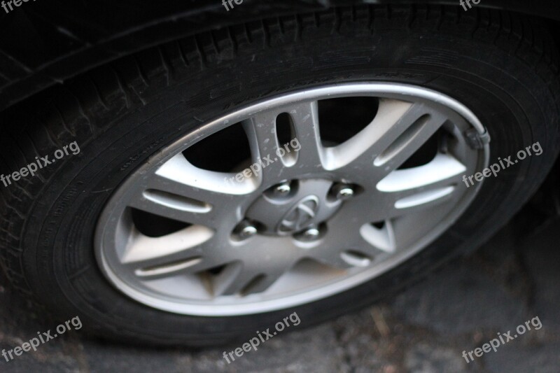 Car Wheels Tyres Vehicle Rubber