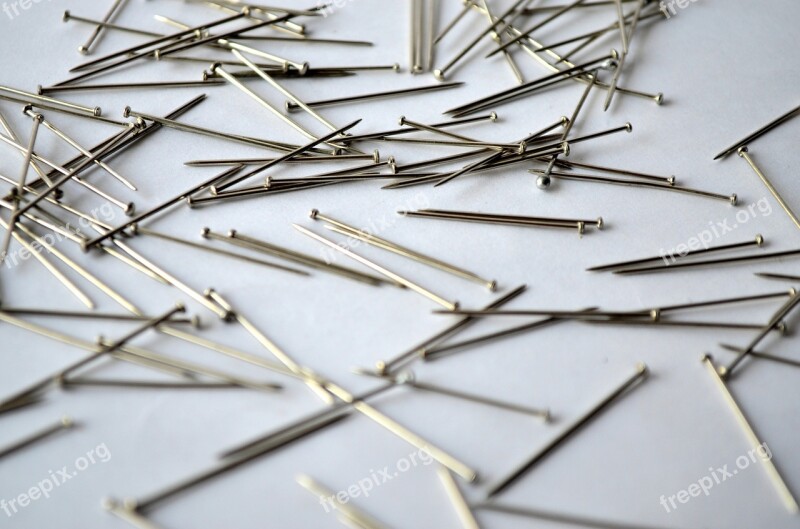 Pins Needles Office Stationery Nails