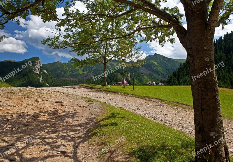 Tatry Landscape Poland Mountain Top