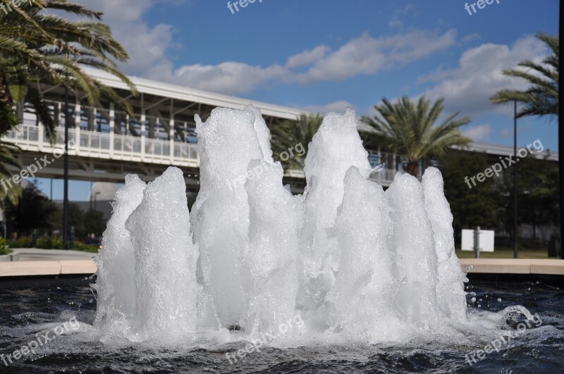 Fountain Splash Bowl Pool Free Photos