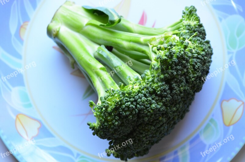 Broccoli Vegetables Healthy Food Diet