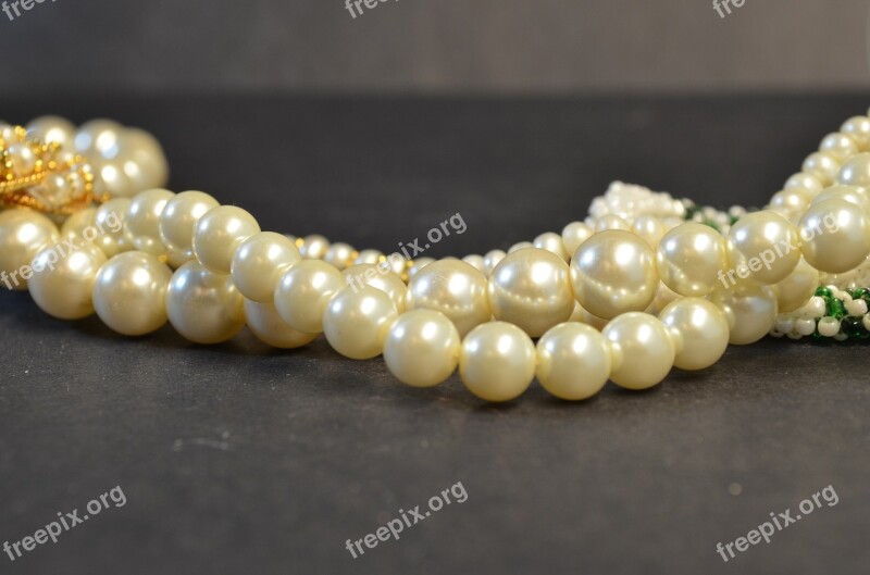 Beads Pearls Valuables Accessory Bijouterie