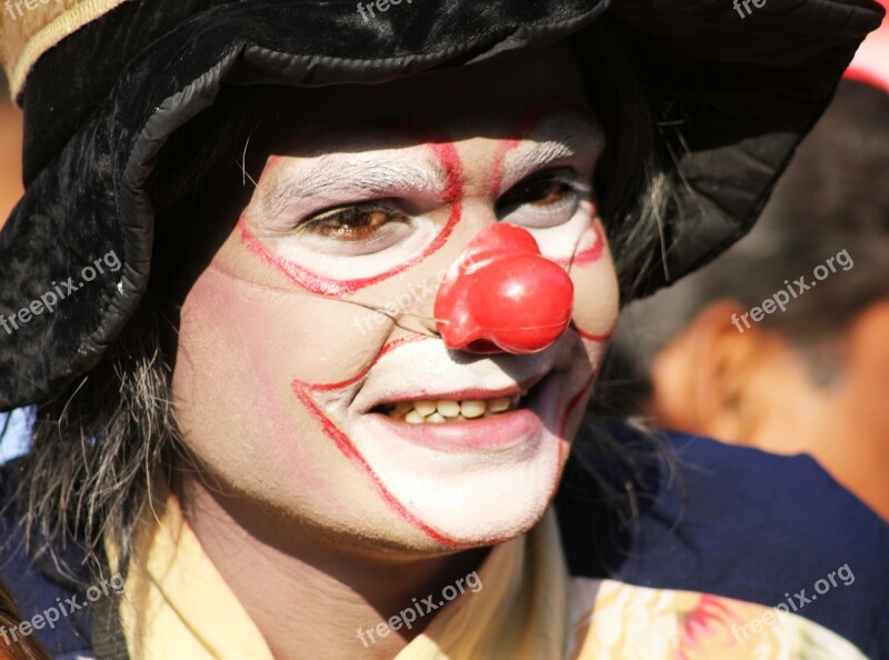 Clown Makeup Circus Fun Face