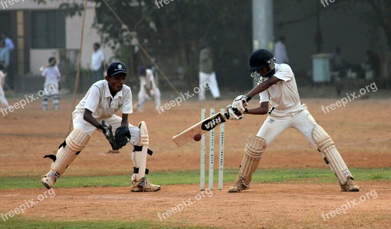 Wicketkeeper Cricket Batsman Ball Game India