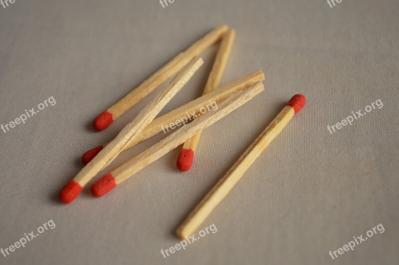 Matchsticks Matches Quick Match Fire Flammable