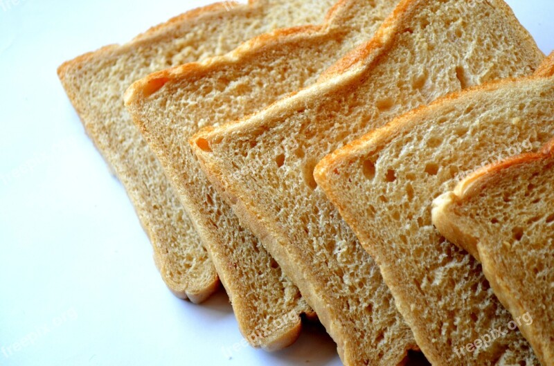 Bread Slices Bread For Toasting Food Nutrition