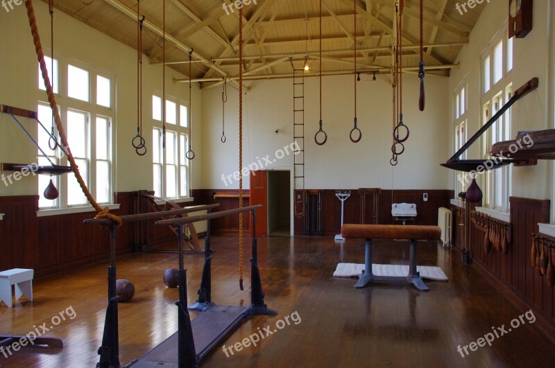 Old Gym In Hot Springs Fordyce Bathhouse Gymnasium Gymnastics