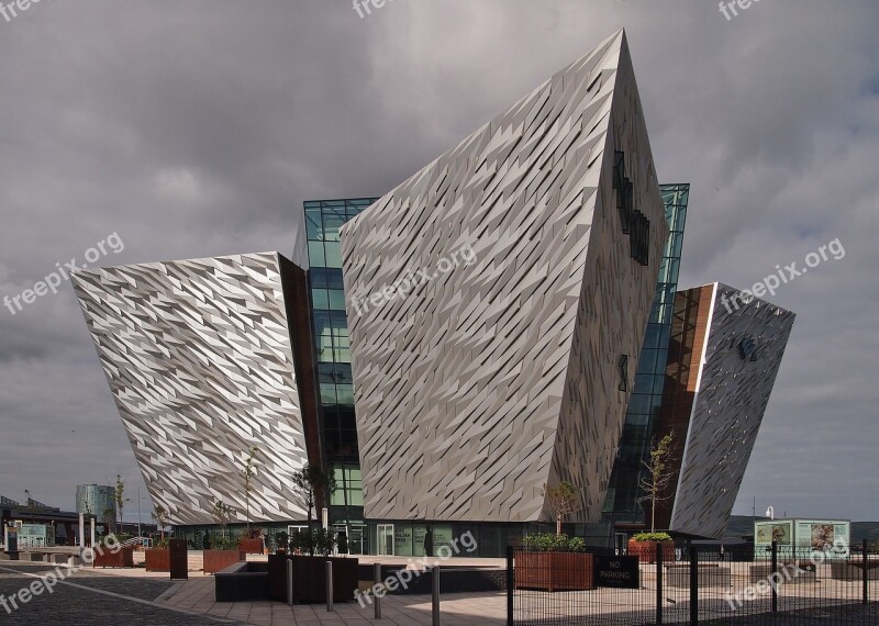 Titanic Museum Belfast Ireland Architecture