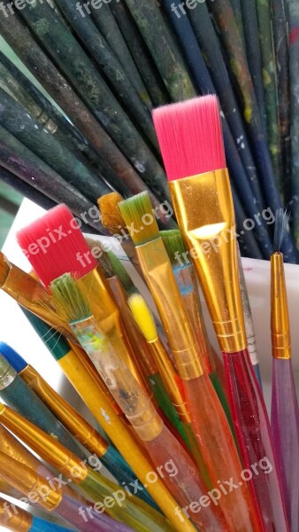 Paintbrush Art Color Painting Free Photos