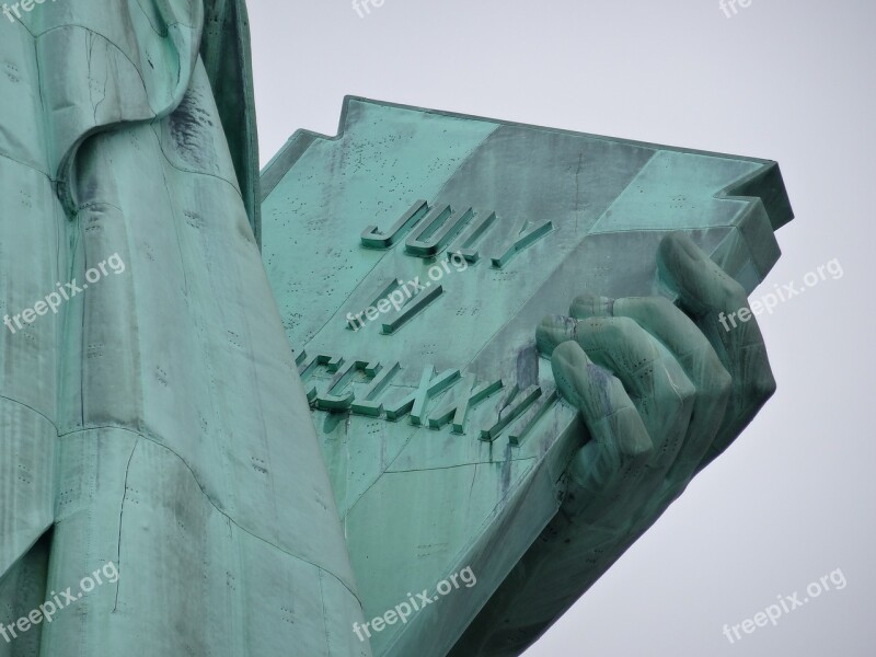 Statue Of Liberty New York City Monument Nyc Usa