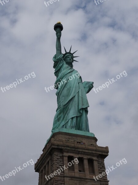 Statue Of Liberty New York City Monument Nyc Usa