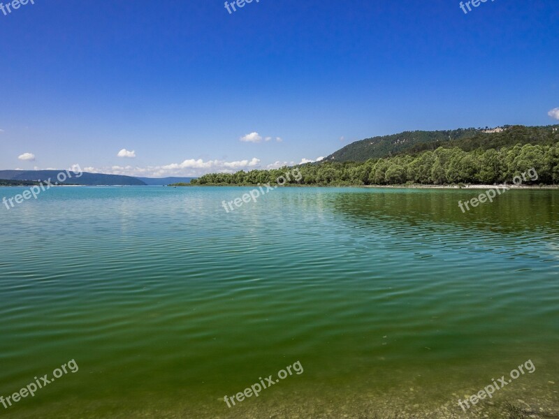 Lac De Saint Croix Lake Provence France South Of France