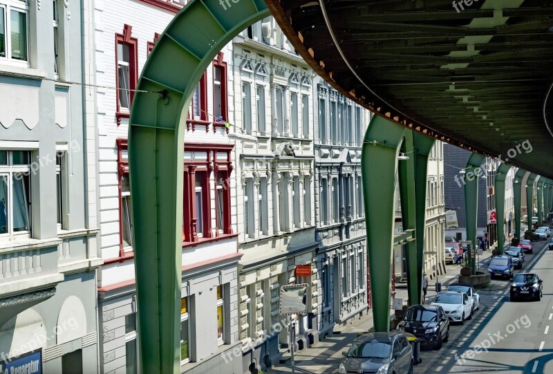 Wuppertal Schwebebahn Viaduct Stalk Scaffold