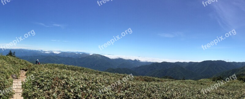 Mountain Blue Sky Sky Natural Landscape