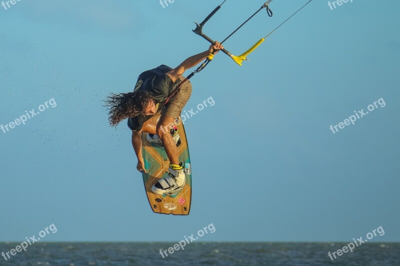 Kitesurf Kiteboarding Sport Kitesurfing Surf