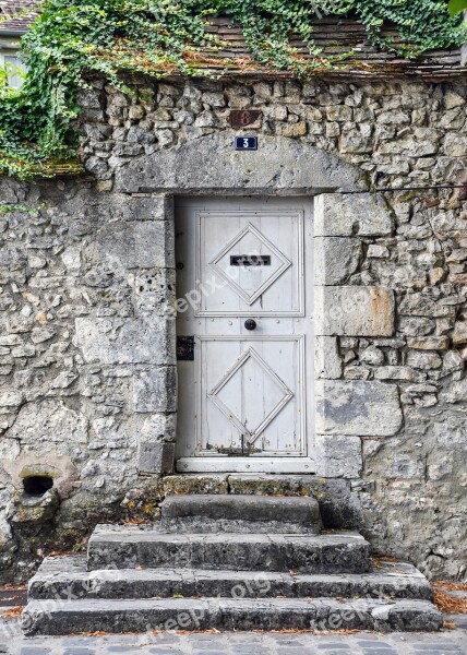 Door Former House Pierre White