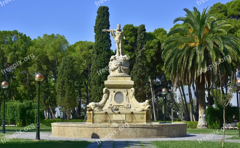 Source Monuments Saragossa Sculpture Architecture