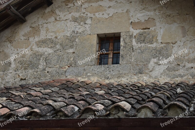 Old The Abandoned House Roof Window