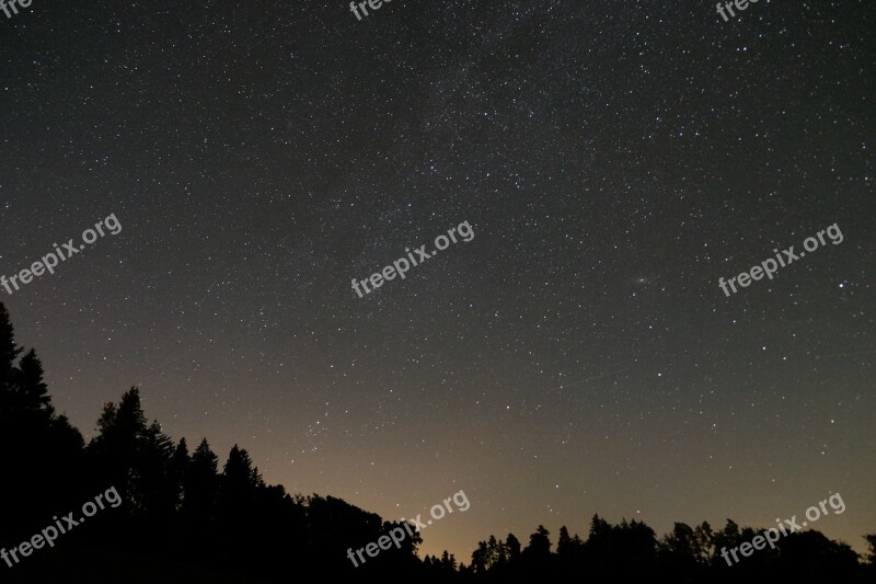 Star Starry Sky Night Night Sky Astronomy