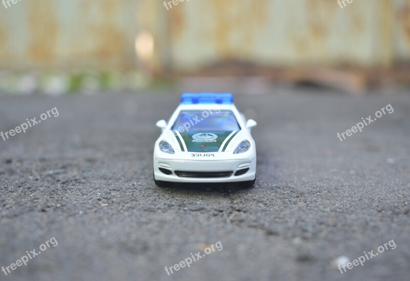 Miniature Car Toy Diecast Police