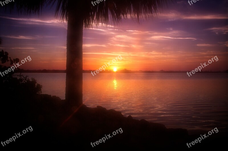 Sunrise Florida Indian River Free Photos