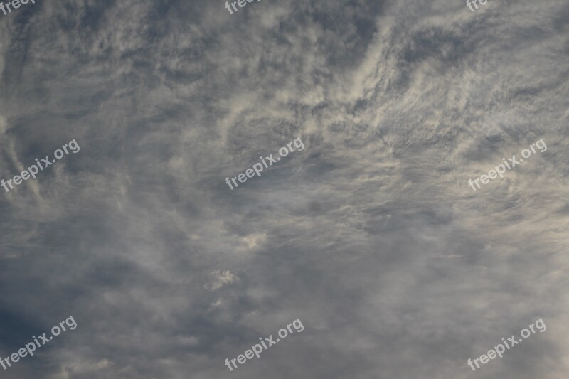 Cloud Thick Atmospheric Cloudscape Landscape