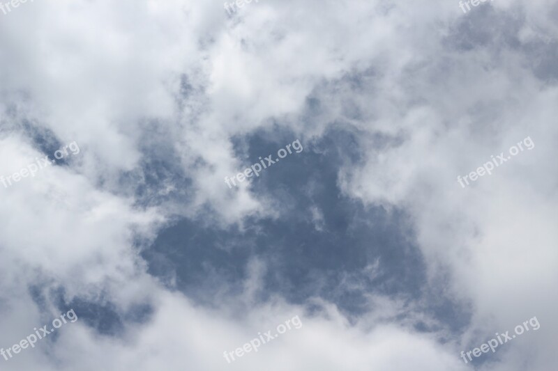 Cloud Thick Atmospheric Cloudscape Landscape