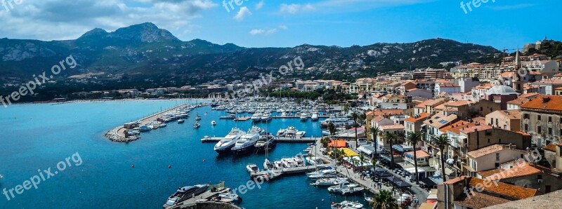 Calvi Corsican Sea Nature France