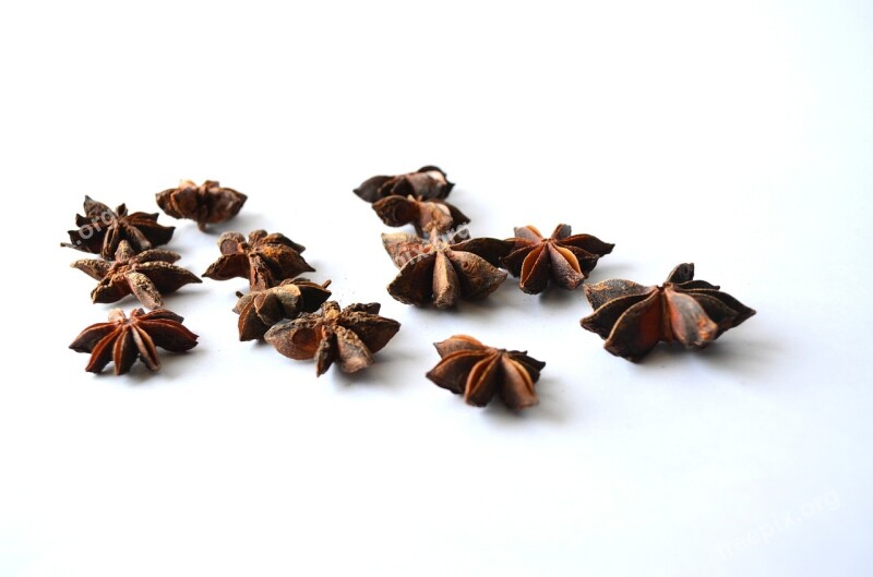 Chinese Star Anise Anise Illicium Verum Star Anise Brown