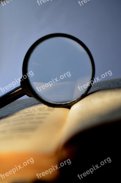 Magnifier Magnifying Glass Loupe Book Dictionary