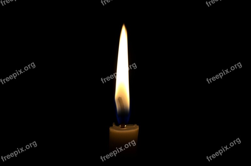 Candlelight Candle Burning Wax Light