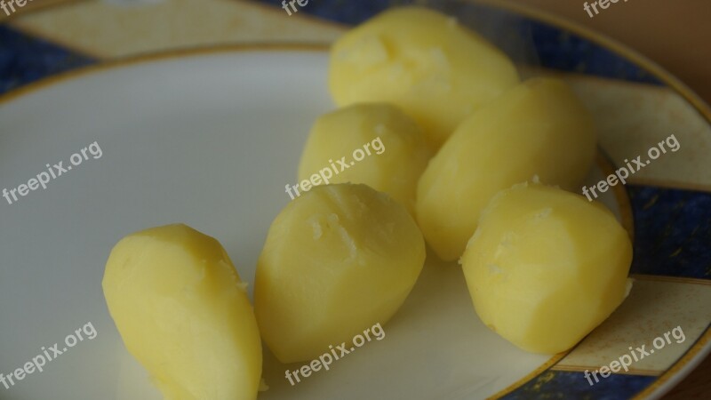 Potato Cooked Serving Kitchen Cooking