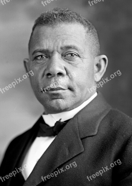 Booker T Washington Man Person Portrait Educator