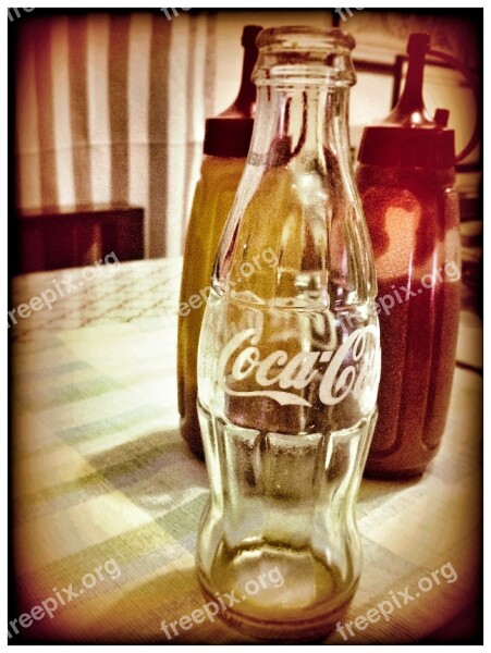 Coca Cola Grunge Coke Bottle Drink