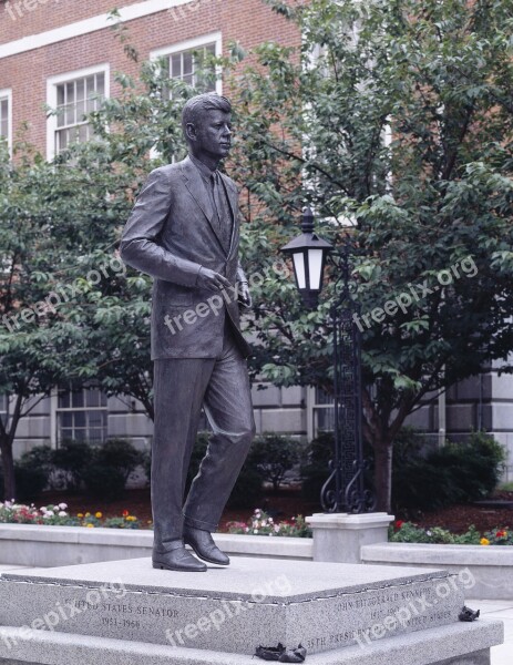 John F Kennedy President Kennedy Statue Jfk